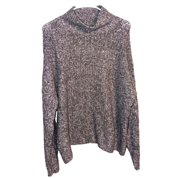 American Eagle Mock Neck Drop Shoulder Sweater Medium - Picture 1 of 6